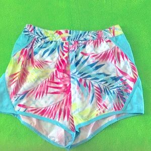 Zelos Shorts with Lilly-type print Sz S